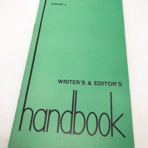 IBM Boca Raton Writer's & Editor's Handbook from 1987